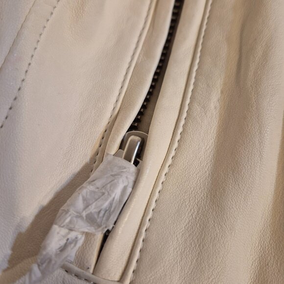 IRO off-white leather jacket - Picture 6 of 16